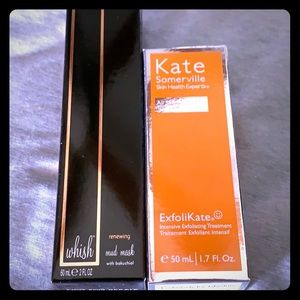 Kate Somerville Exfoliate & Whish mud mask bundle
